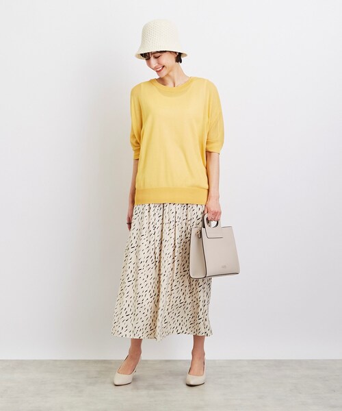 SHOO・LA・RUE（シューラルー）の「◆クリテハンドルスクエアトート（トートバッグ・レディース・グレー/ブラック/ベージュ系4・00）」の17枚目の写真