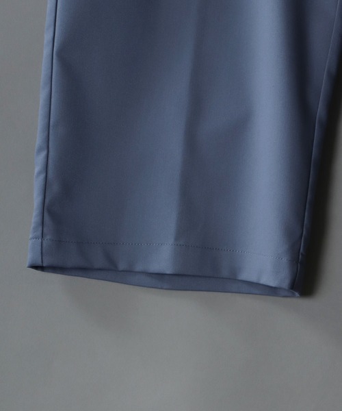 SITRY（シトリー）の「T/R wide tapered pants/ワイド テーパード タック パンツ（スラックス・メンズ・ブラック/サックスブルー/オフホワイト/モカ/ベージュ/グリーン・M/XL/L）」の16枚目の写真