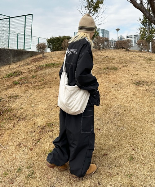 sedacle（セダクル）の「シャカシャカ配色ナイロンジャケット