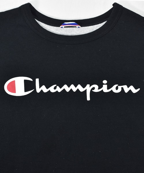 Champion(チャンピオン)の「【ヴィンテージ古着】Champion/チャンピオン ロゴプリント スウェット(スウェット・メンズ・ブラック・X-LARGE)」の4枚目の写真