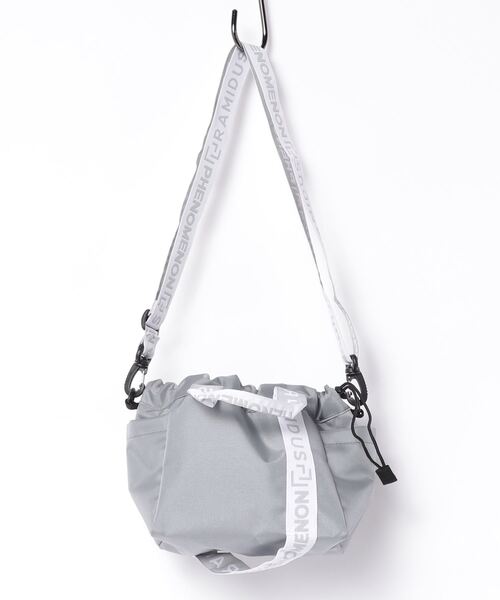 PHENOMENON(フェノメノン)の「PHENOMENON /フェノメノン/RAMIDUSコラボ /Mini Shoulder Bag(ショルダーバッグ・メンズ・グレー/ブラック・F)」の1枚目の写真
