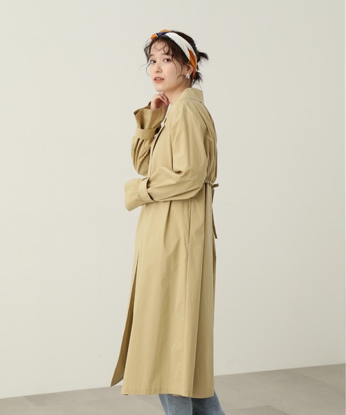 N.（N. Natural Beauty Basic）（エヌエヌナチュラルビューティーベーシック）の「◆ライトチェスターコート（チェスターコート・レディース・カーキ/ライトベージュ・MEDIUM）」の11枚目の写真