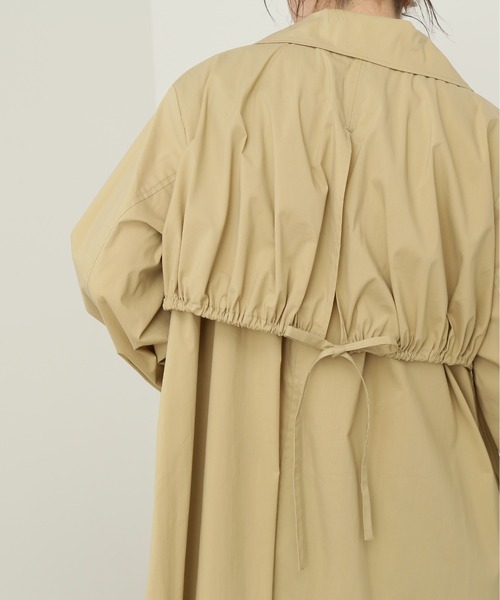 N.（N. Natural Beauty Basic）（エヌエヌナチュラルビューティーベーシック）の「◆ライトチェスターコート（チェスターコート・レディース・カーキ/ライトベージュ・MEDIUM）」の15枚目の写真