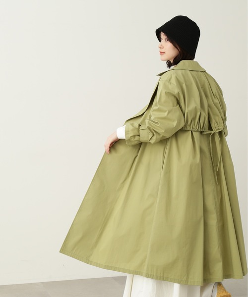 N.（N. Natural Beauty Basic）（エヌエヌナチュラルビューティーベーシック）の「◆ライトチェスターコート（チェスターコート・レディース・カーキ/ライトベージュ・MEDIUM）」の3枚目の写真