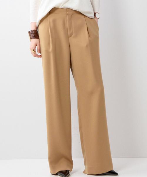 UNITED ARROWS（ユナイテッドアローズ）の「UAB/TP SPL TA/P ワイドパンツ（その他パンツ・レディース・ネイビー/ベージュ・36/40/38）」の2枚目の写真