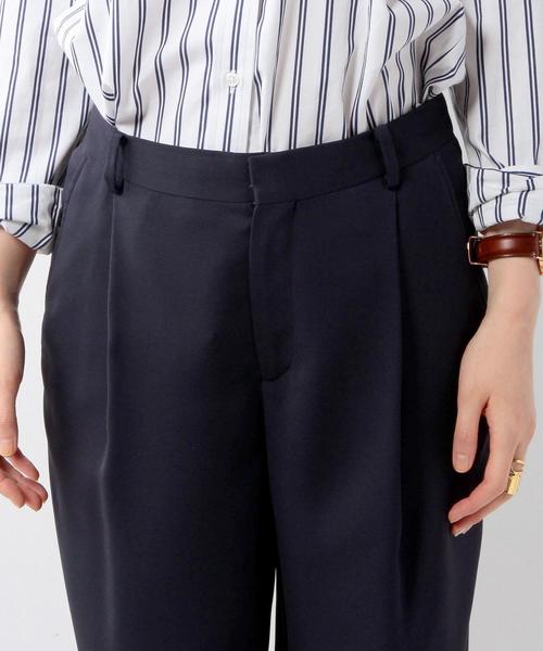 UNITED ARROWS（ユナイテッドアローズ）の「UAB/TP SPL TA/P ワイドパンツ（その他パンツ・レディース・ネイビー/ベージュ・36/40/38）」の5枚目の写真