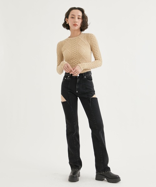 【*】様 ジョンローレンスサリバン ウォッシュドデニム JOHN LAWRENCE SULLIVAN/ジョンローレンスサリバン】WASHED