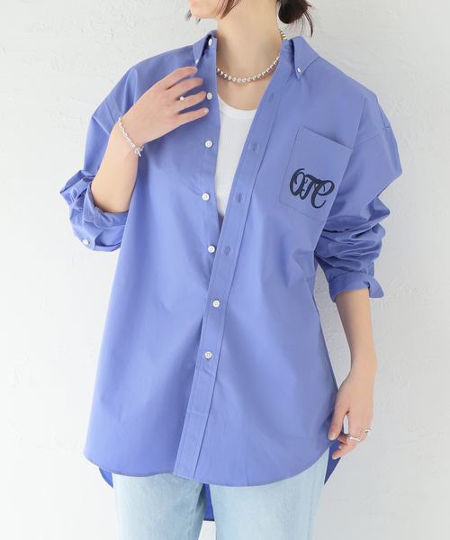FRAMeWORK 【OFF THE CUFF/オフザカフ】 セール】【OFF THE CUFF/オフザカフ】POCKET EMB シャツ（シャツ