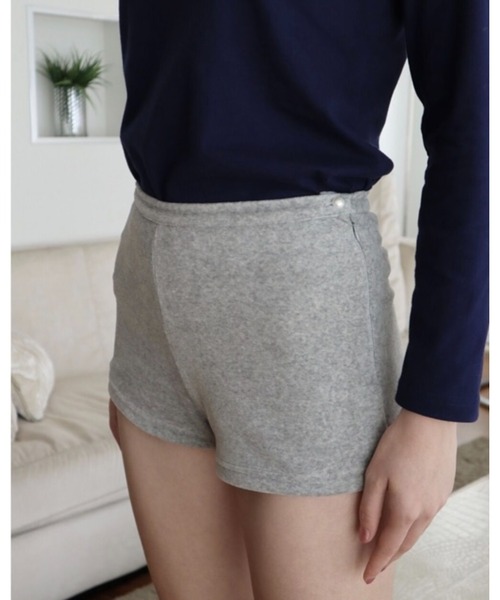 epine（エピヌ）の「velours Pearl short pants（その他パンツ・レディース・ベージュ/ブラック/グレー・S/M）」の17枚目の写真