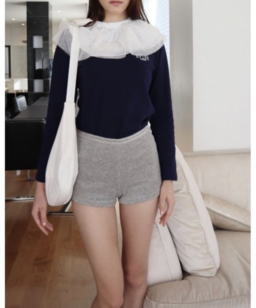 epine ベロア ショートパンツ velours Pearl short pants（3color） | épine