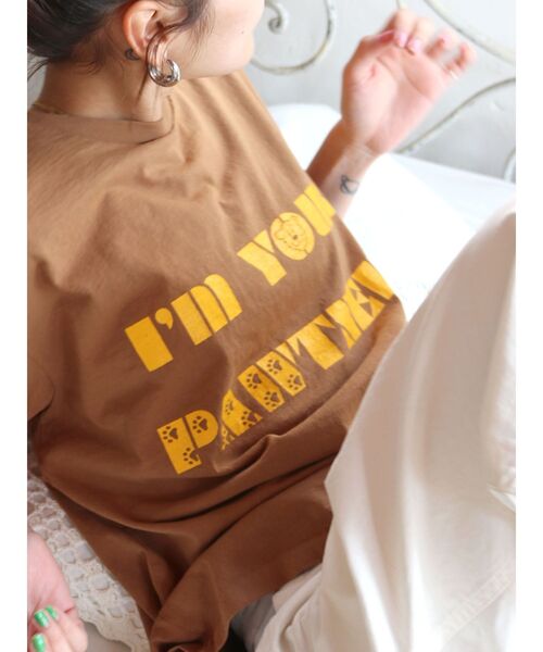 MIXTA(ミクスタ)の「Mixta別注 TIGER Tee(Tシャツ/カットソー・レディース・ブラウン/アイボリー・FREE)」の16枚目の写真
