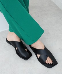 Fabby fabby | クロストングフラットサンダル(サンダル)