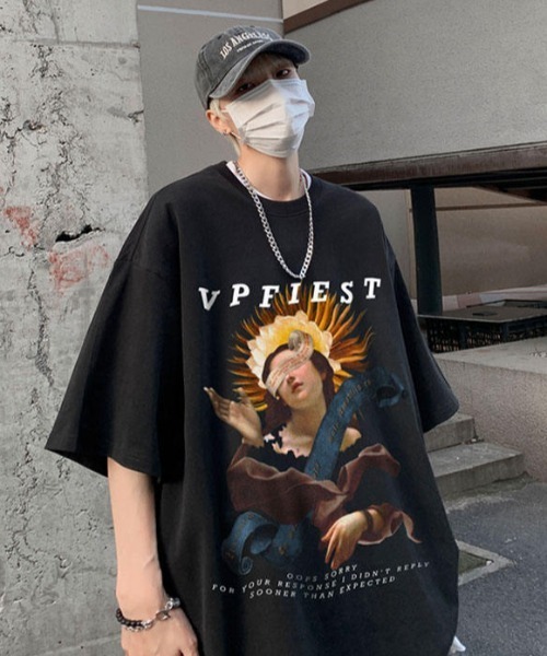 MGV（エムジーヴィー）の「ヴィーナスデザインT（Tシャツ/カットソー・メンズ・ブラック/ピンク/ホワイト・X-LARGE/MEDIUM/LARGE）」の10枚目の写真