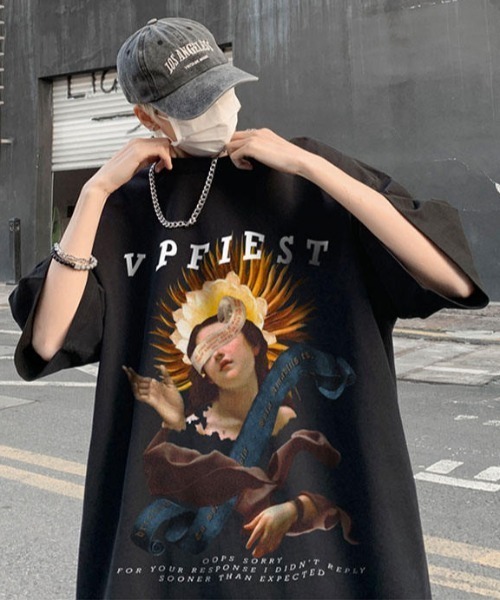 MGV（エムジーヴィー）の「ヴィーナスデザインT（Tシャツ/カットソー・メンズ・ブラック/ピンク/ホワイト・X-LARGE/MEDIUM/LARGE）」の19枚目の写真