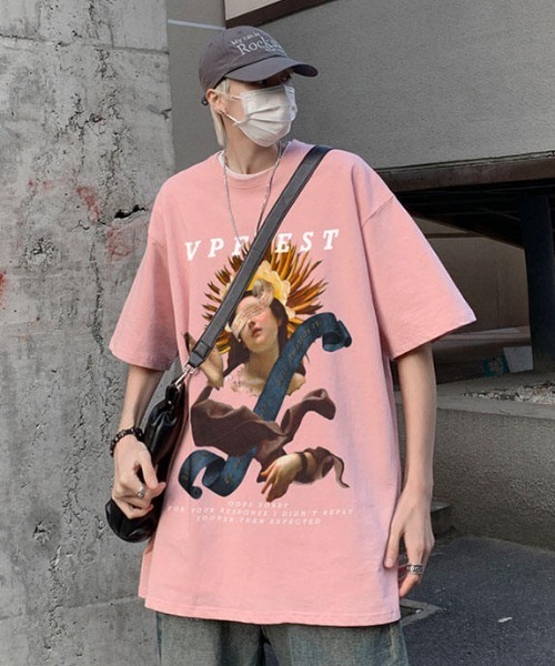 MGV（エムジーヴィー）の「ヴィーナスデザインT（Tシャツ/カットソー・メンズ・ブラック/ピンク/ホワイト・X-LARGE/MEDIUM/LARGE）」の11枚目の写真