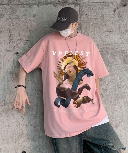 MGV（エムジーヴィー）の「ヴィーナスデザインT（Tシャツ/カットソー・メンズ・ブラック/ピンク/ホワイト・X-LARGE/MEDIUM/LARGE）」の17枚目の写真