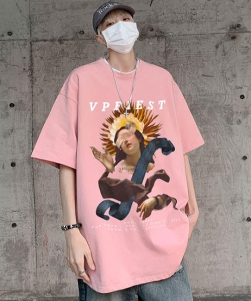 MGV（エムジーヴィー）の「ヴィーナスデザインT（Tシャツ/カットソー・メンズ・ブラック/ピンク/ホワイト・X-LARGE/MEDIUM/LARGE）」の22枚目の写真