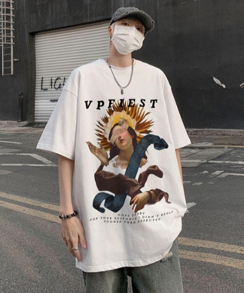 MGV（エムジーヴィー）の「ヴィーナスデザインT（Tシャツ/カットソー・メンズ・ブラック/ピンク/ホワイト・X-LARGE/MEDIUM/LARGE）」の12枚目の写真