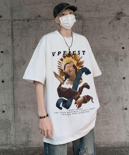 MGV（エムジーヴィー）の「ヴィーナスデザインT（Tシャツ/カットソー・メンズ・ブラック/ピンク/ホワイト・X-LARGE/MEDIUM/LARGE）」の18枚目の写真