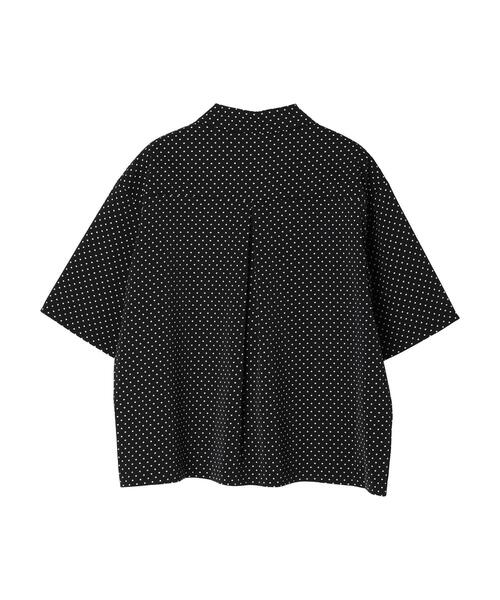 AMERICAN HOLIC（アメリカンホリック）の「とろみ開襟シャツ（シャツ/ブラウス・レディース・ネイビー/ドット・M/L）」の22枚目の写真