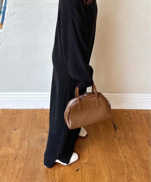 Olu.（オルドット）の「ボストンハンドバッグ（ボストンバッグ・レディース・ブラック/ブラウン・FREE）」の21枚目の写真