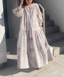 PUAL CE CIN | インドボイルワンピース(ワンピース)