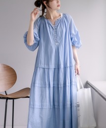 PUAL CE CIN | インドボイルワンピース(ワンピース)