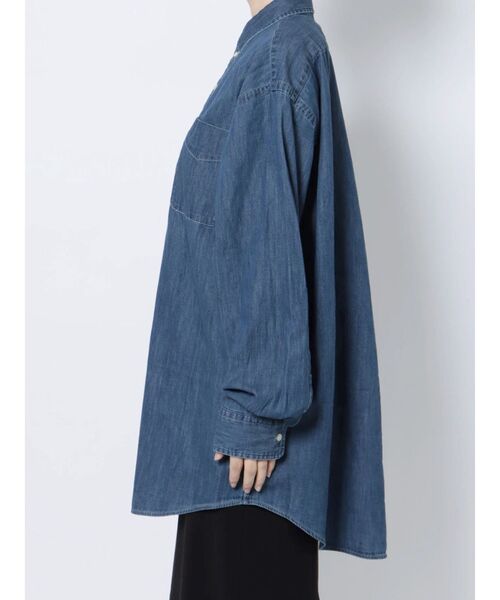 Ungrid（アングリッド）の「RALPH LAUREN ビッグフィットシャツ（シャツ/ブラウス・レディース・ブルー/ライトブルー・MEDIUM）」の13枚目の写真