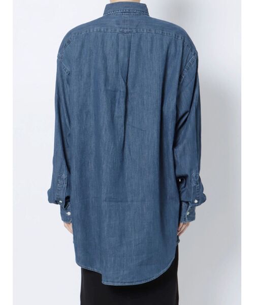 Ungrid（アングリッド）の「RALPH LAUREN ビッグフィットシャツ（シャツ/ブラウス・レディース・ブルー/ライトブルー・MEDIUM）」の12枚目の写真
