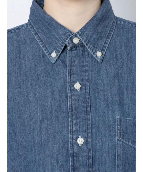 Ungrid（アングリッド）の「RALPH LAUREN ビッグフィットシャツ（シャツ/ブラウス・レディース・ブルー/ライトブルー・MEDIUM）」の11枚目の写真