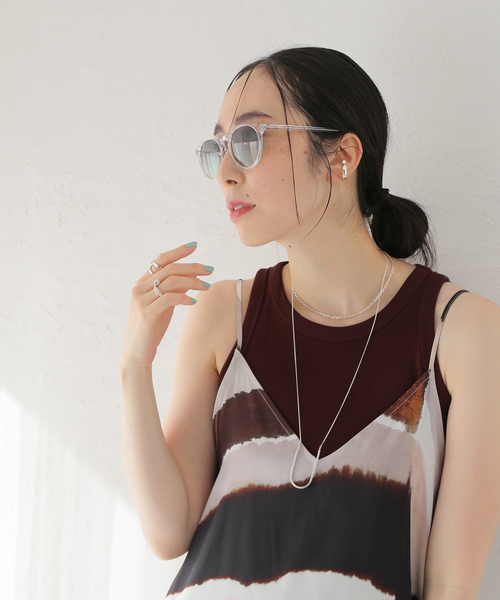 JOURNAL STANDARD（ジャーナルスタンダード）の「【MESSY WEEKEND/メシ―ウィークエンド】：サングラス（サングラス・レディース・ホワイト・FREE）」の13枚目の写真