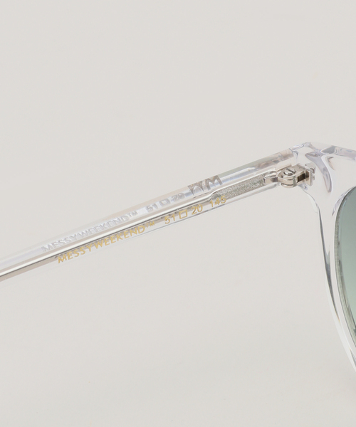 JOURNAL STANDARD（ジャーナルスタンダード）の「【MESSY WEEKEND/メシ―ウィークエンド】：サングラス（サングラス・レディース・ホワイト・FREE）」の10枚目の写真