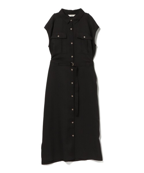 BEAMS HEART（ビームスハート）の「BEAMS HEART / サファリ ワンピース（ワンピース・レディース・ブラック/オリーブ/ベージュ・FREE）」の12枚目の写真