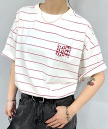 WHO'S WHO gallery | 《WEB限定》【SLOPPY/スロッピー】ロゴ刺繍TEE(Tシャツ/カットソー)
