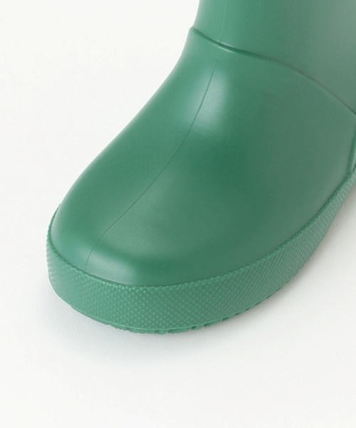 petit main（プティマイン）の「【WEB限定】【プティプラ】カラフルレインブーツ【カーキ】（レインシューズ・キッズ・カーキ・15cm/16cm/17cm/14cm）」の9枚目の写真