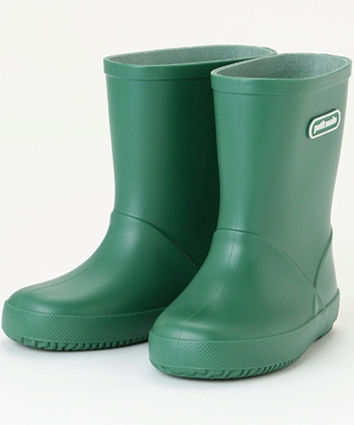 petit main（プティマイン）の「【WEB限定】【プティプラ】カラフルレインブーツ【カーキ】（レインシューズ・キッズ・カーキ・15cm/16cm/17cm/14cm）」の3枚目の写真