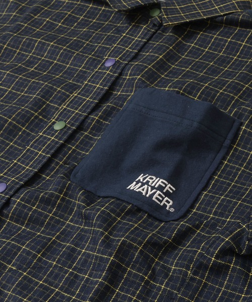 KRIFF MAYER Lady's Collection（クリフメイヤーレディースコレクション）の「ビエラハッピーシャツ（シャツ/ブラウス・レディース・ネイビー/ワインレッド/オフホワイト/カラフル/その他5・LARGE/MEDIUM）」の11枚目の写真