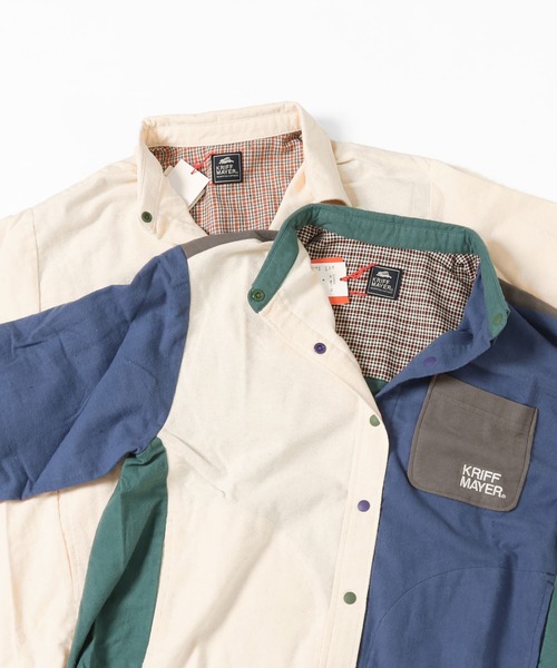 KRIFF MAYER Lady's Collection（クリフメイヤーレディースコレクション）の「ビエラハッピーシャツ（シャツ/ブラウス・レディース・ネイビー/ワインレッド/オフホワイト/カラフル/その他5・LARGE/MEDIUM）」の22枚目の写真