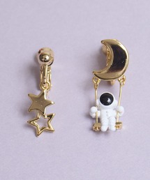 gargle | gargle ガーグル:宇宙シリーズ　ロマン飛行士　イヤリング(イヤリング)