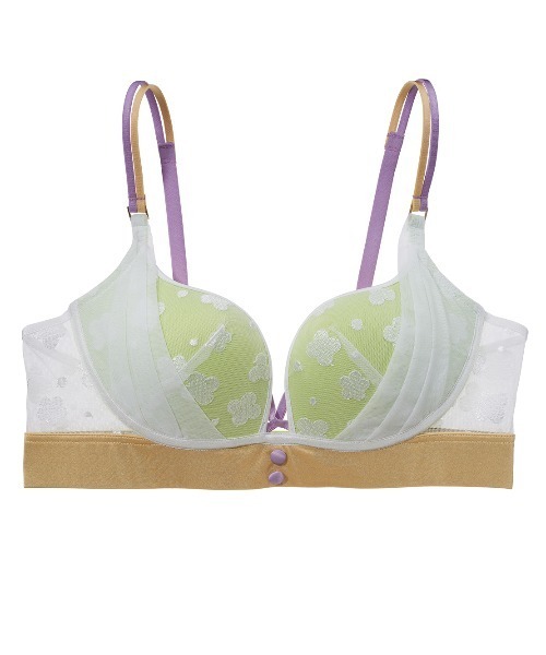 PEACH JOHN(ピーチジョン)の「自由のブラhanataba(ブラジャー・レディース・ブラック/ホワイト・E70/C75/D65/C65/C70/B65/B70/E65/D70/B75/D75/E75)」の9枚目の写真