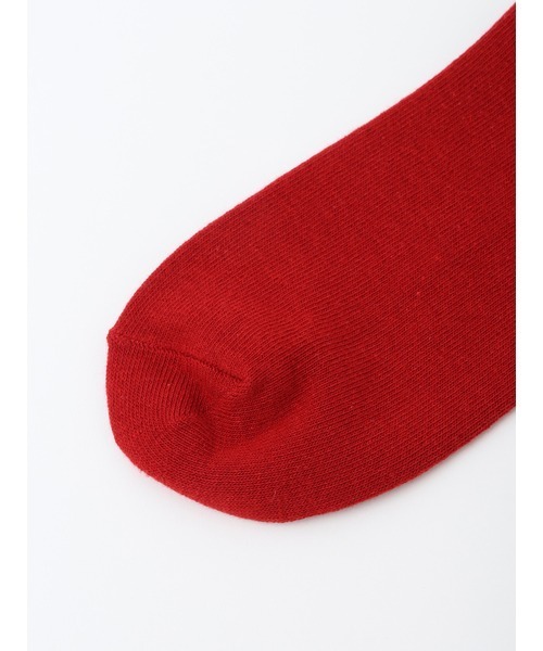 PINK HOUSE（ピンクハウス）の「ロゴ&リボンソックス（ソックス/靴下・レディース・ネイビー/キナリ/ピンク/ブラック/レッド/カーキ・フリー）」の8枚目の写真
