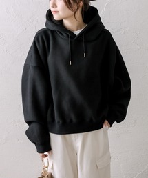 【2023AW・WEB限定カラーあり】裏起毛クロップドパーカー