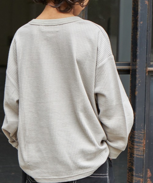 human made ワッフルロンT 2点セット 楽天市場】【~23%OFF】 ロンT キッズ ワッフル 長袖 Tシャツ