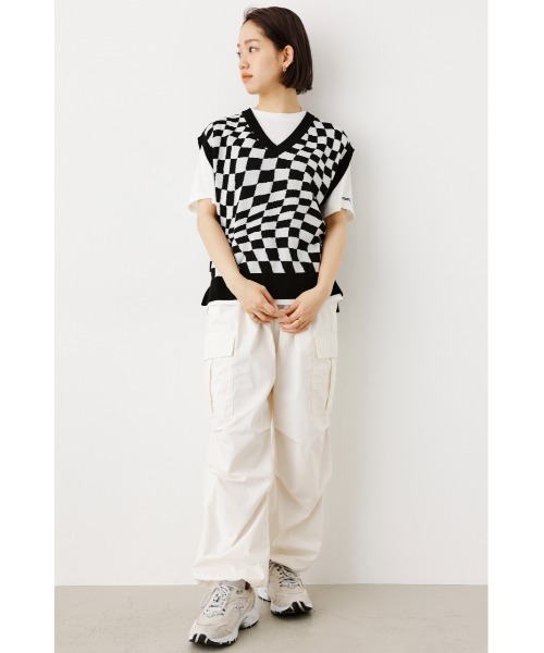 RODEO CROWNS WIDE BOWL（ロデオクラウンズワイドボウル）の「アソートパターンニットベストセット（ベスト・レディース・ブラック系その他/グリーン系その他/ブルー系その他・FREE）」の22枚目の写真