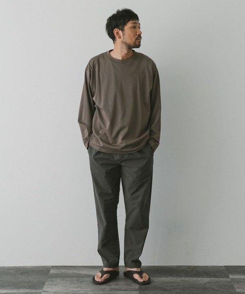 URBAN RESEARCH DOORS(アーバンリサーチドアーズ)の「リラックスイージーパンツ(その他パンツ・メンズ・グリーン系その他/チャコールグレー/ブラック・MEDIUM/LARGE)」の13枚目の写真