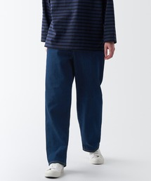 無印良品 | デニムワイドパンツ　ブルー(デニムパンツ)