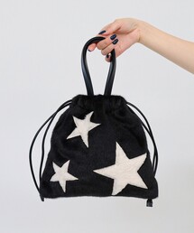 Ray BEAMS | CONTROL FREAK × Ray BEAMS / 別注 星 ファー バッグ(トートバッグ)