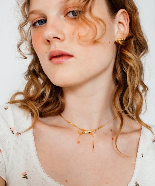 whim(ウィム)の「Silver925 Simple Ribbon Necklace(ネックレス・レディース・シルバー/ゴールド・FREE)」の12枚目の写真