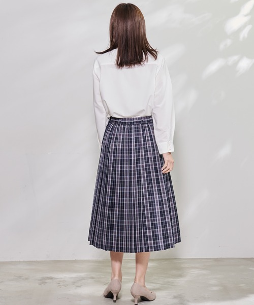 Arnold Palmer（アーノルドパーマー）の「プリーツ スカート（スカート・レディース・ブラック/グレー・S/L/M）」の14枚目の写真