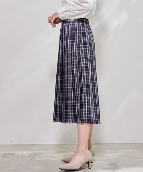 Arnold Palmer（アーノルドパーマー）の「プリーツ スカート（スカート・レディース・ブラック/グレー・S/L/M）」の9枚目の写真